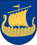 Lidingö stads stadsvapen.